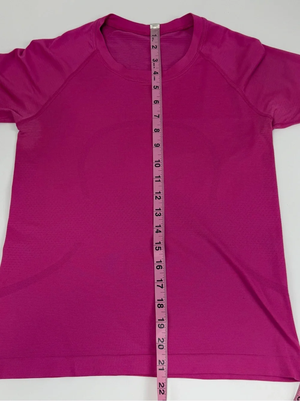 Lululemon Shirt Womens 6 Pink Swiftly Tech 2.0 Long Sleeve Thumb Holes Stretch